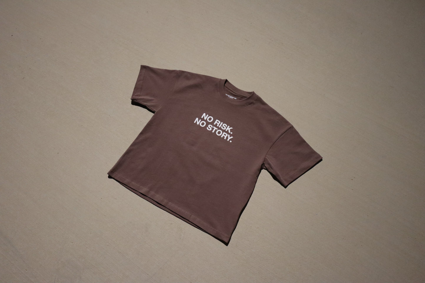 'No Risk No Story' Clay Tee