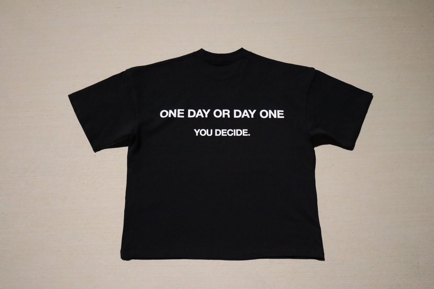 'No Risk No Story' Black Tee