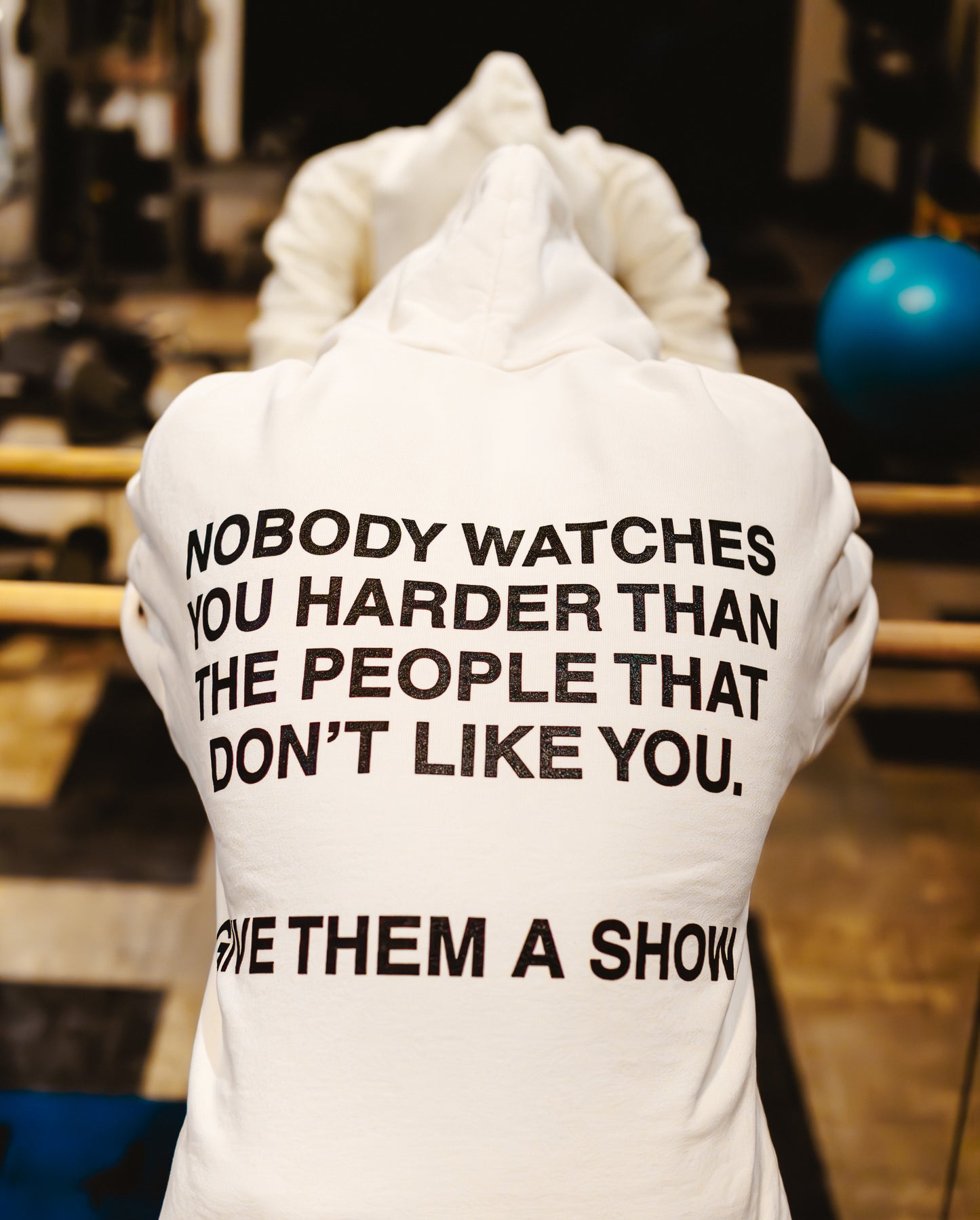 'Give Them A Show' Off-White Hoodie