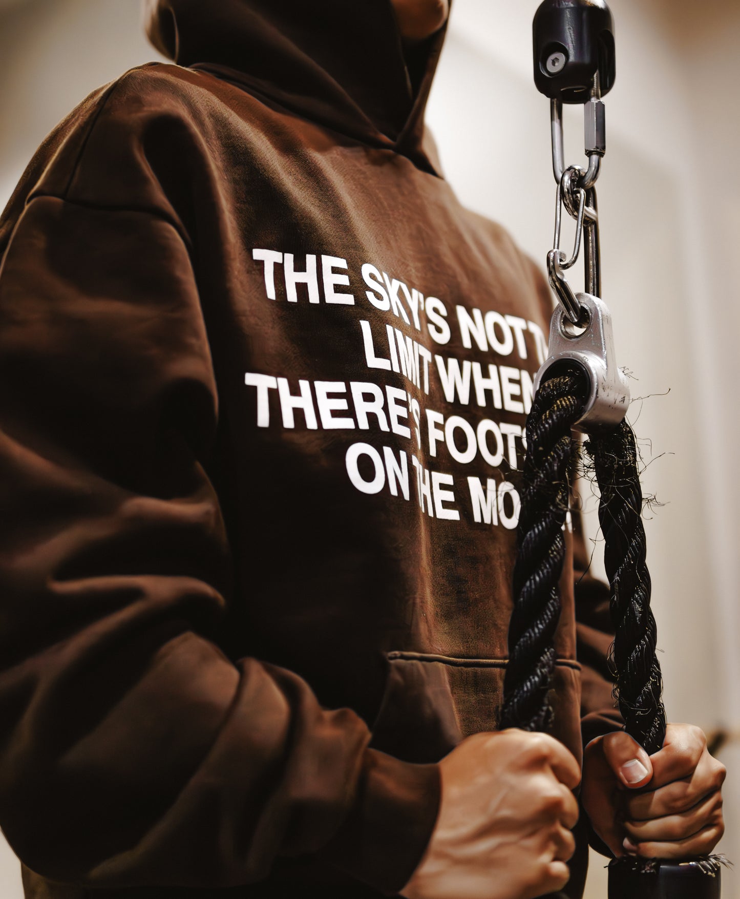 "Sky Isn't the Limit" Mushroom Hoodie