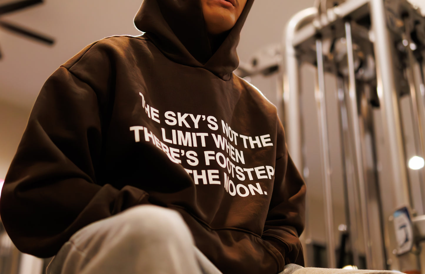 'Sky Isn't the Limit' Mushroom Hoodie