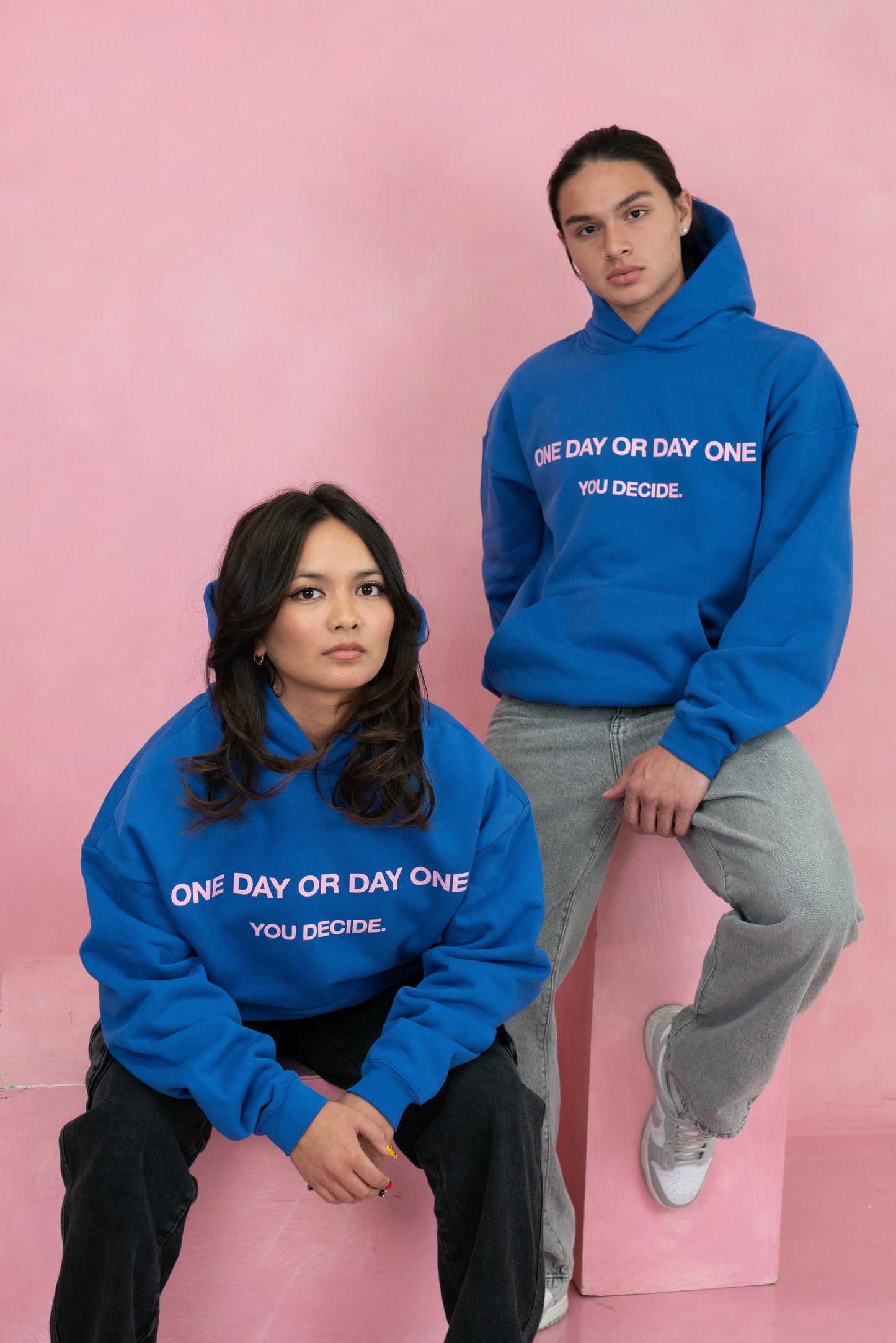 'Dream Energy' Hoodie - Royal Blue