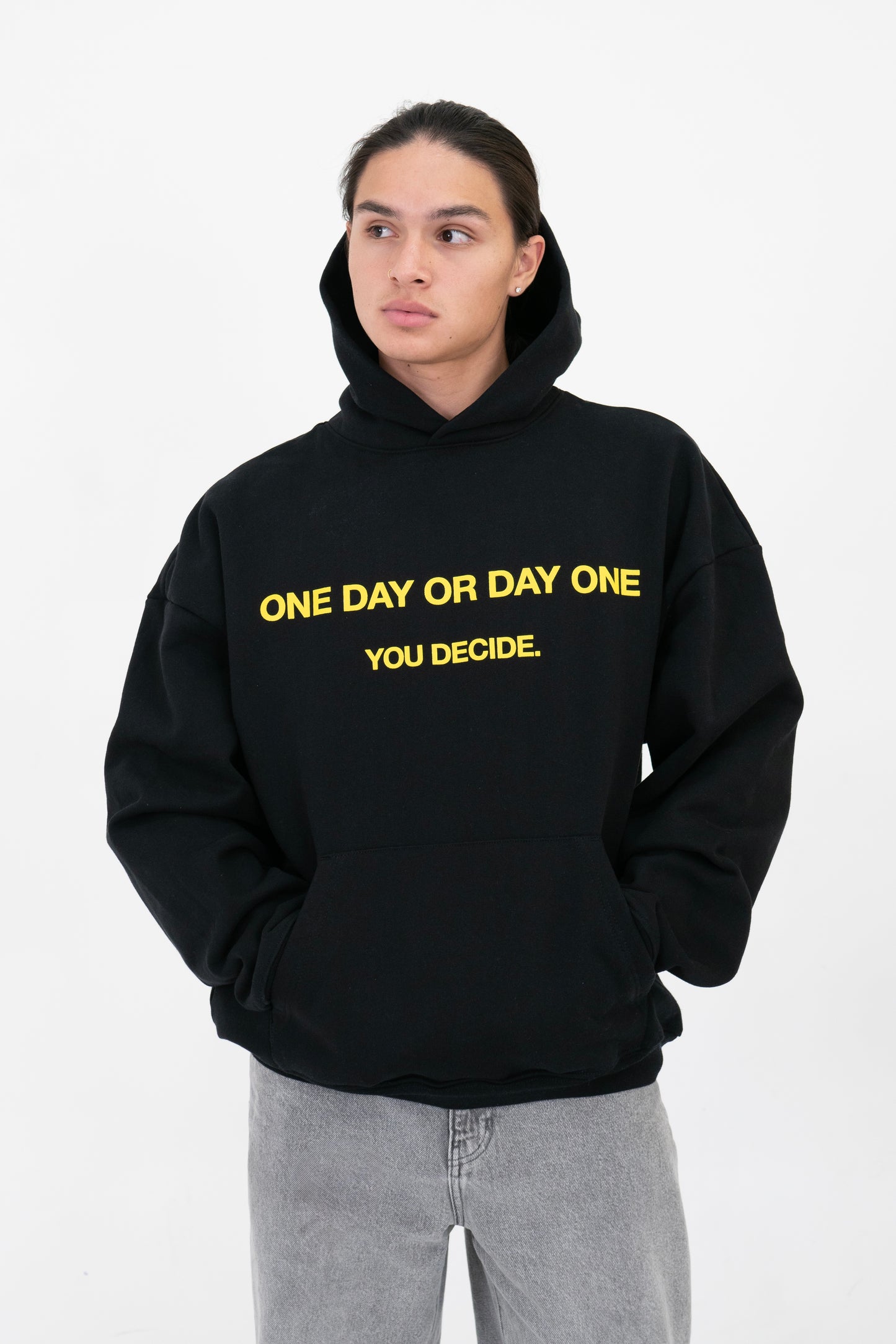 'To All the Doors' Hoodie - Core Black