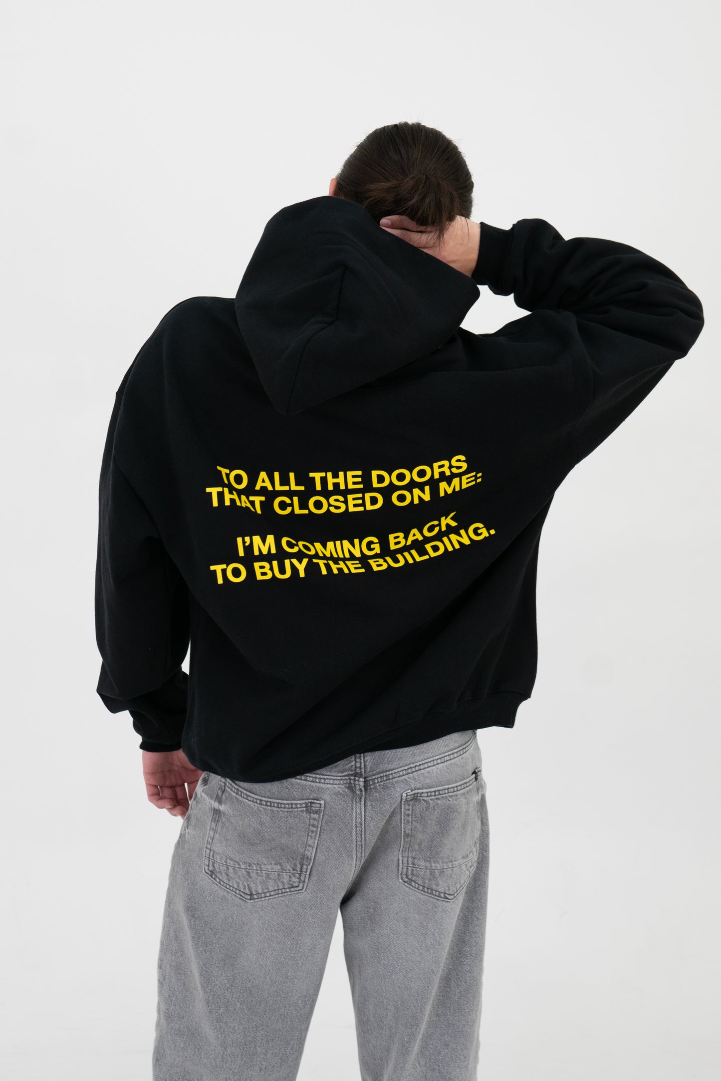 'To All the Doors' Hoodie - Core Black