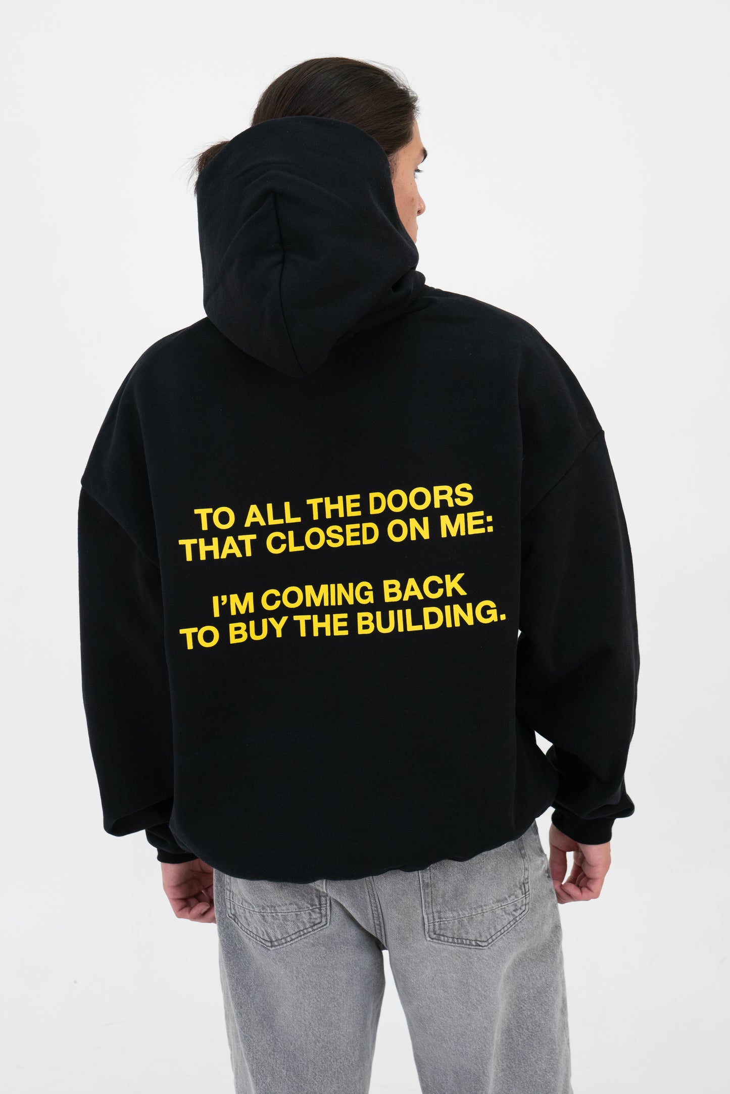 'To All the Doors' Hoodie - Core Black