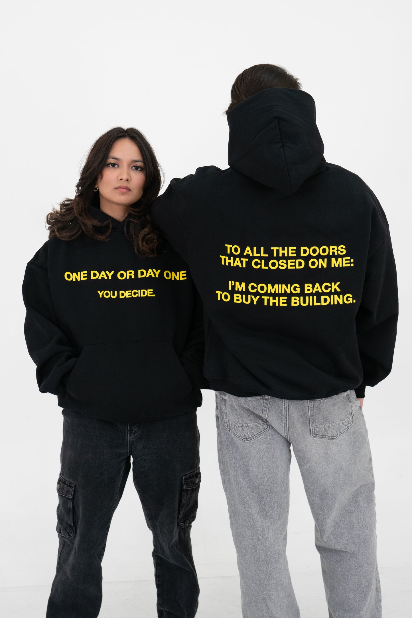 'To All the Doors' Hoodie - Core Black