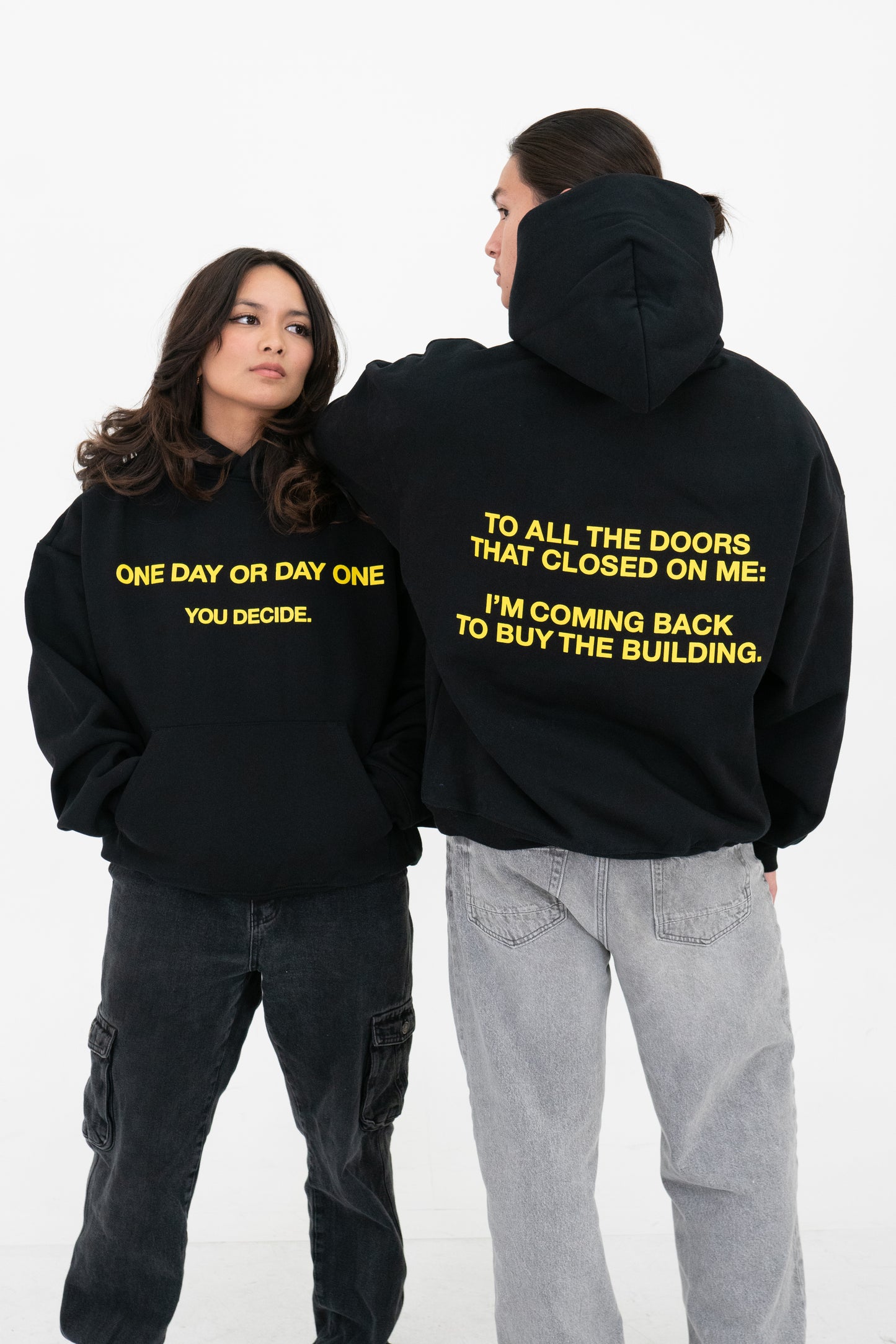 'To All the Doors' Hoodie - Core Black
