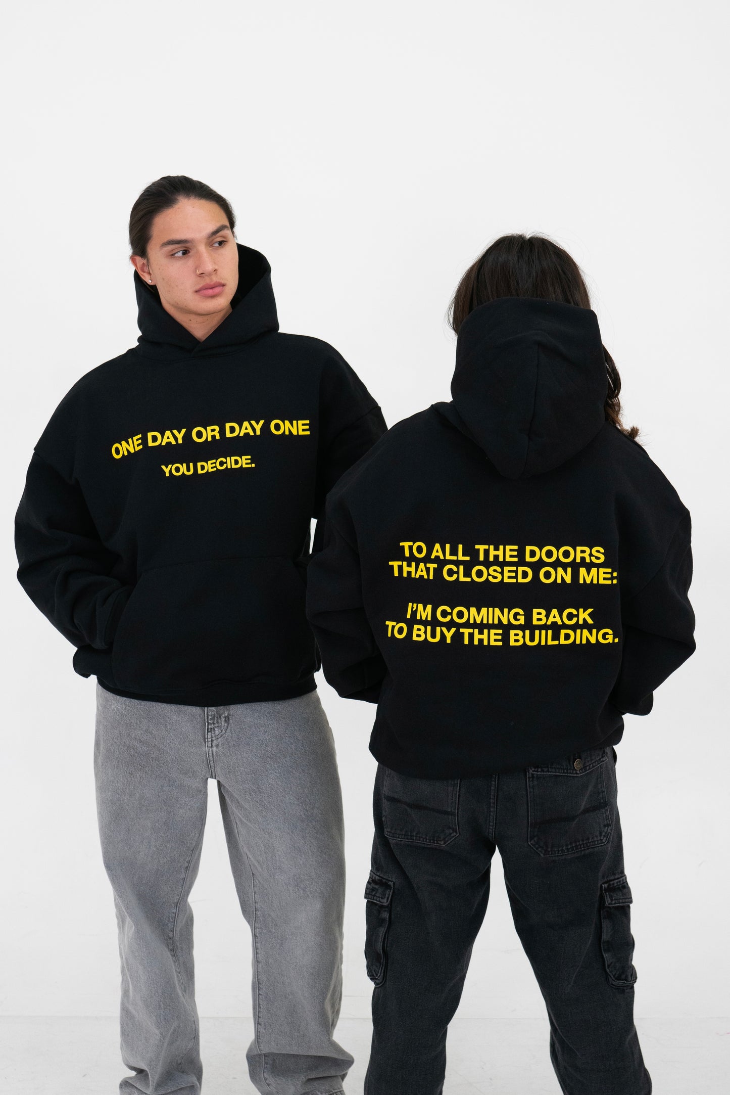 'To All the Doors' Hoodie - Core Black