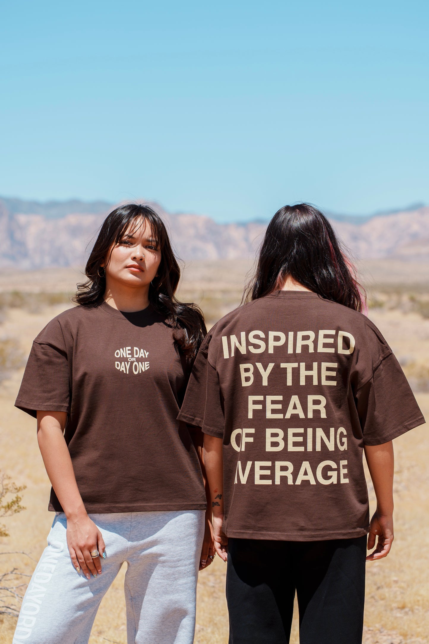 'Fear Of Being Average' Coffee Tee