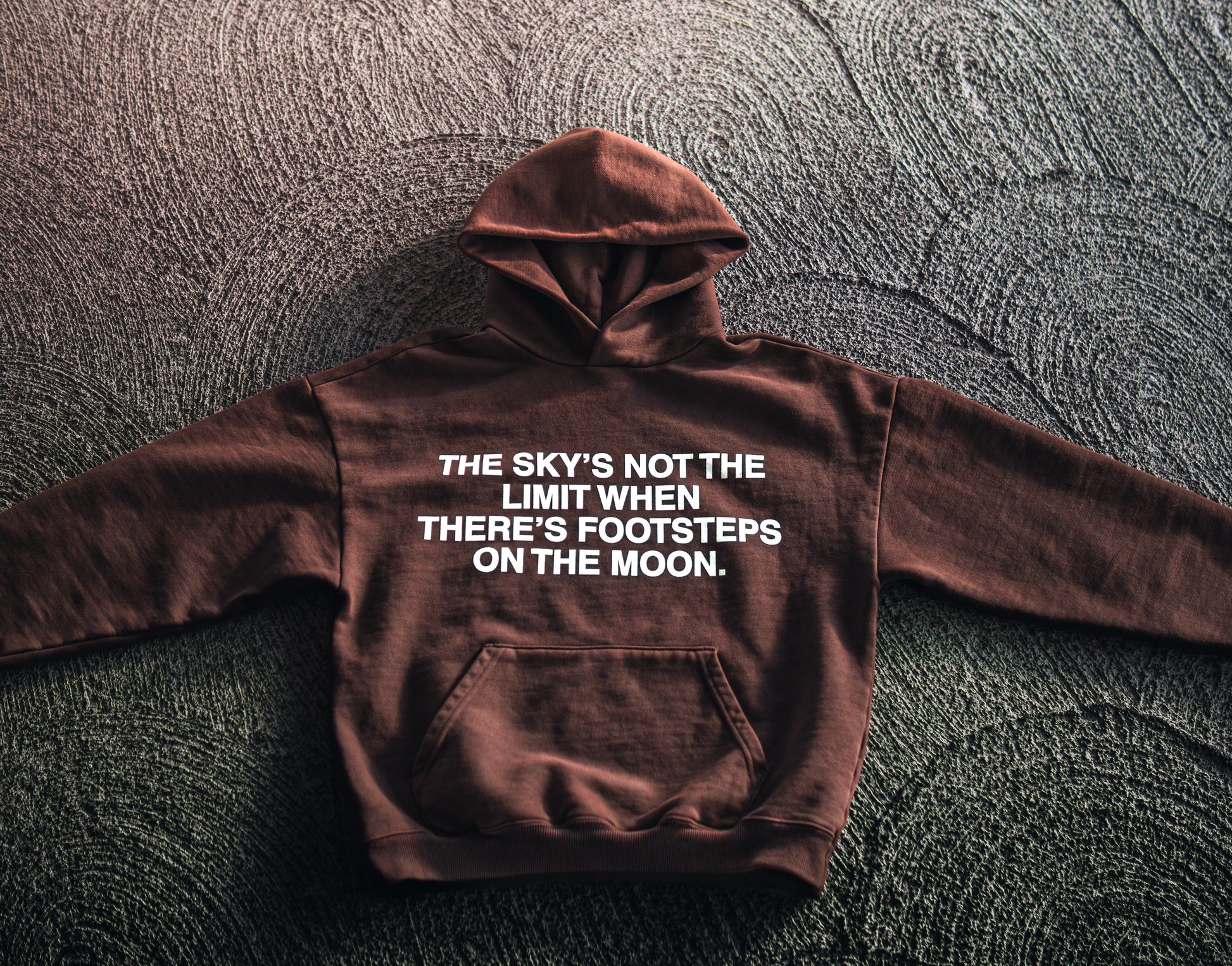'Sky Isn't the Limit' Mushroom Hoodie S
