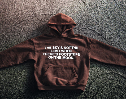 "Sky Isn't the Limit" Mushroom Hoodie