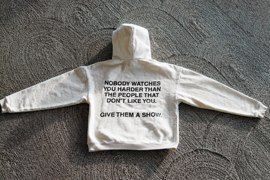 "Give Them A Show" Off-White Hoodie