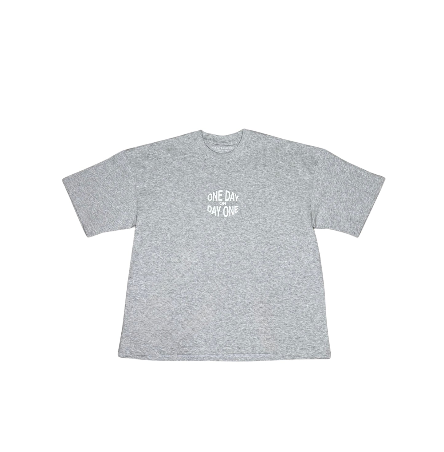 'Fear Of Being Average' Heather Grey Tee