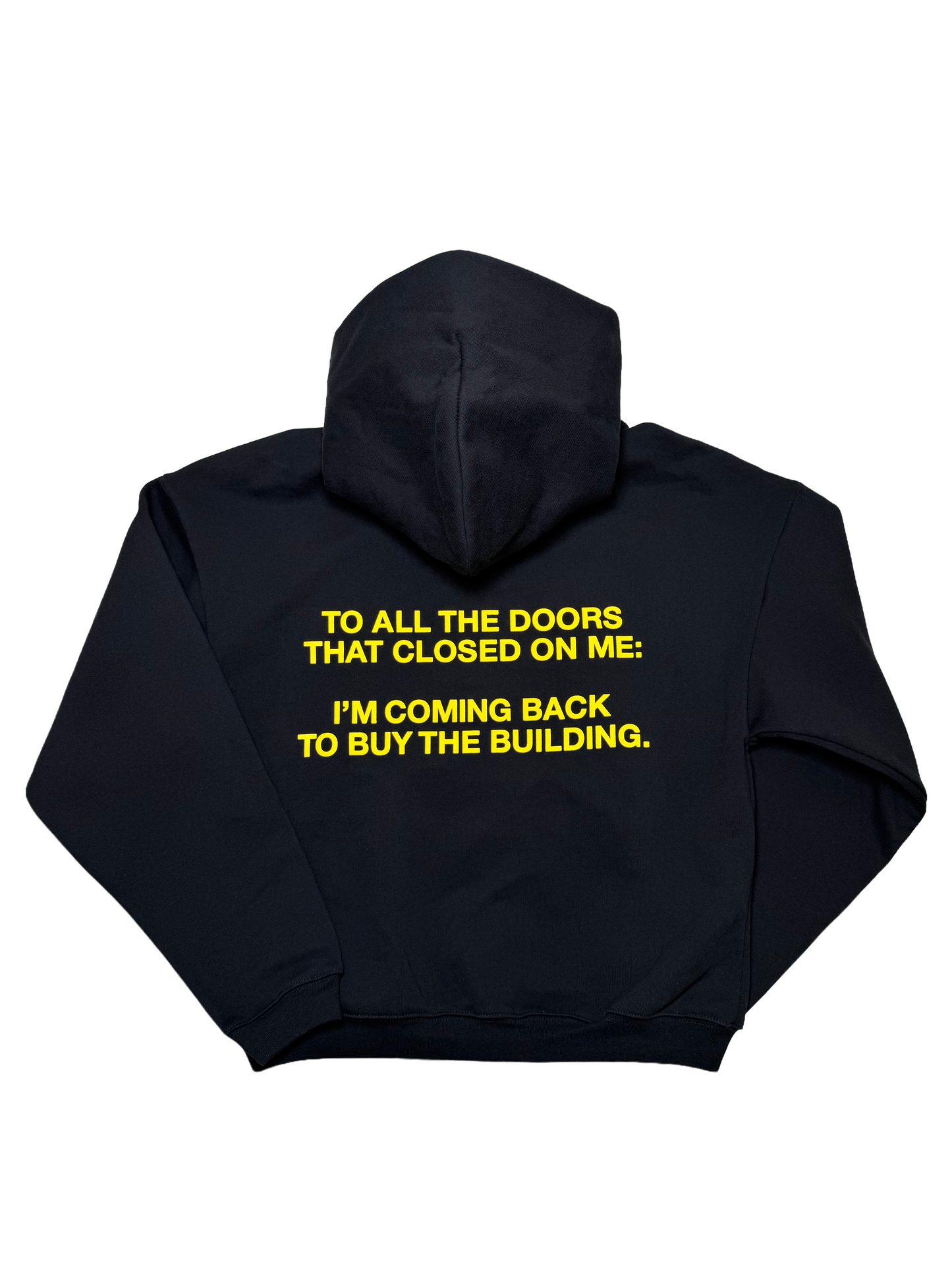 'To All the Doors' Hoodie - Core Black